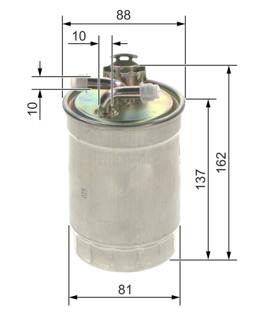 Palivový filter BOSCH 0 450 906 429