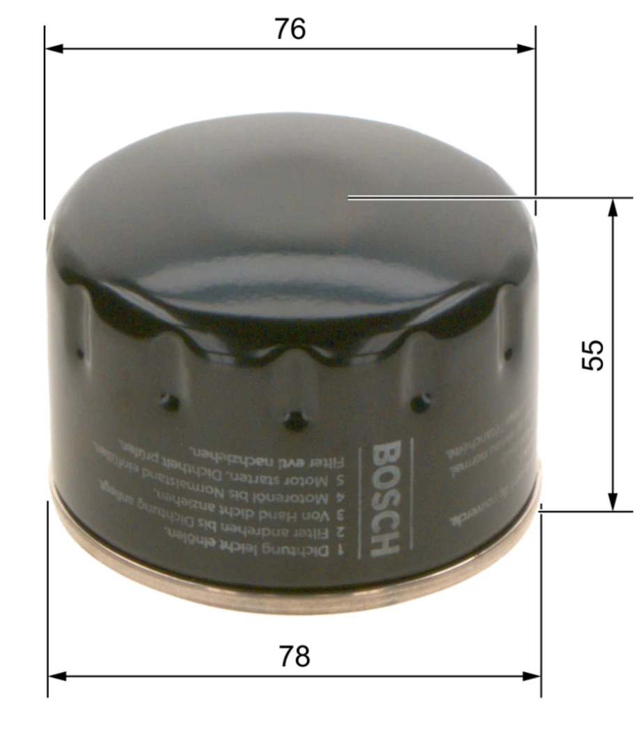 Olejový filter BOSCH 0 451 103 141