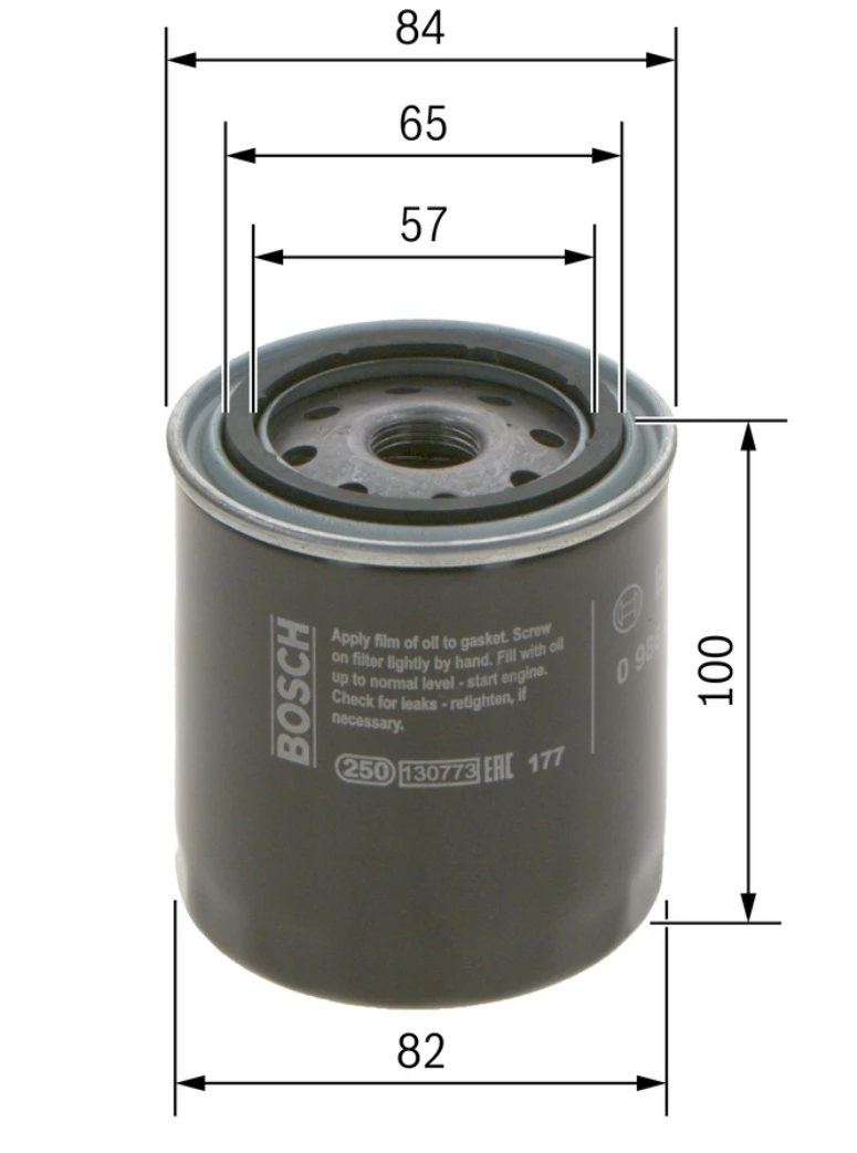 Olejový filter BOSCH 0 986 452 023