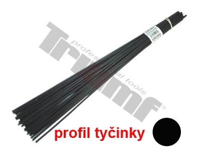 Tyčinka polypropylénová čierna, OE 3 mm, 9 m