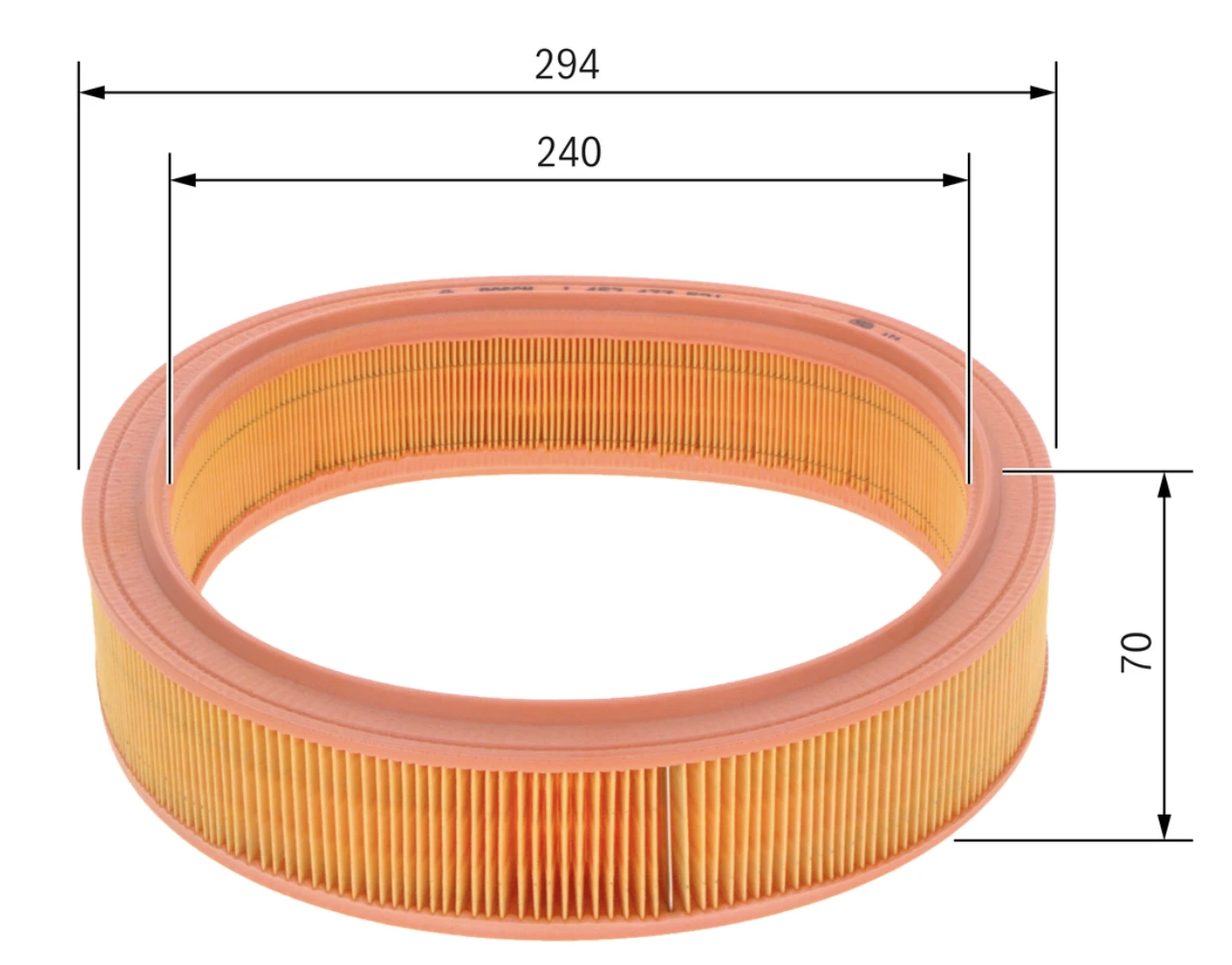 Vzduchový filter BOSCH 1 457 433 521