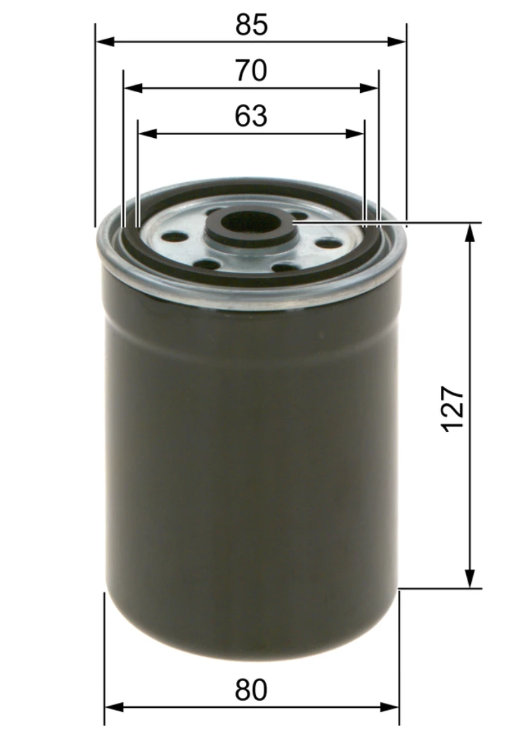 Palivový filter BOSCH 1 457 434 154