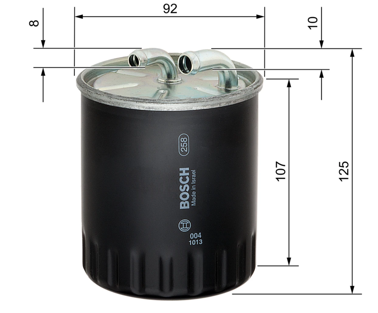 Palivový filter BOSCH 1 457 434 437