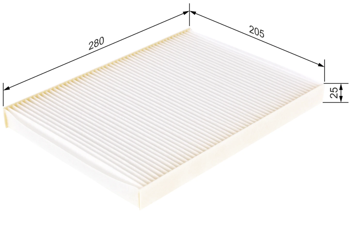 Kabínový filter BOSCH 1 987 432 012