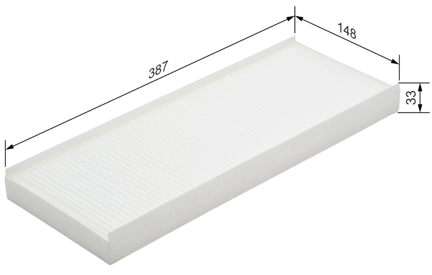 Kabínový filter BOSCH 1 987 432 017