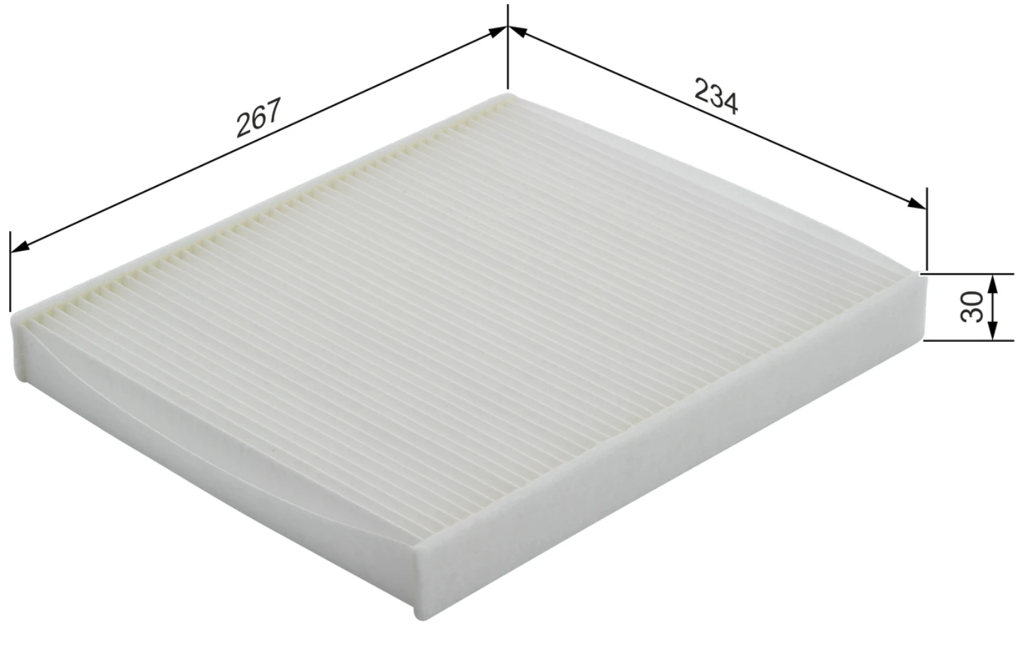 Kabínový filter BOSCH 1 987 432 038