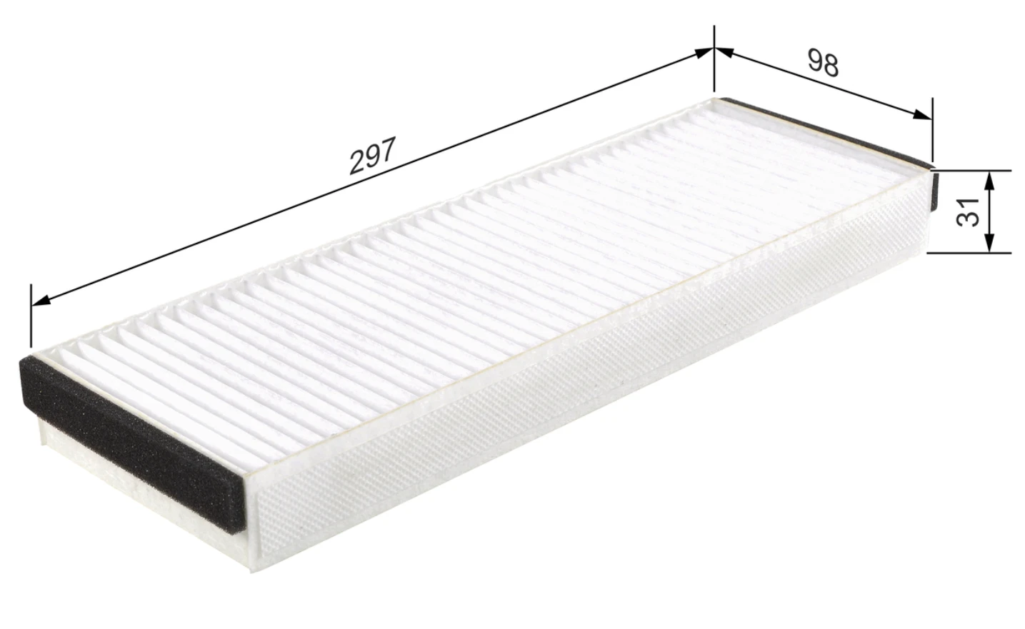Kabínový filter BOSCH 1 987 432 122