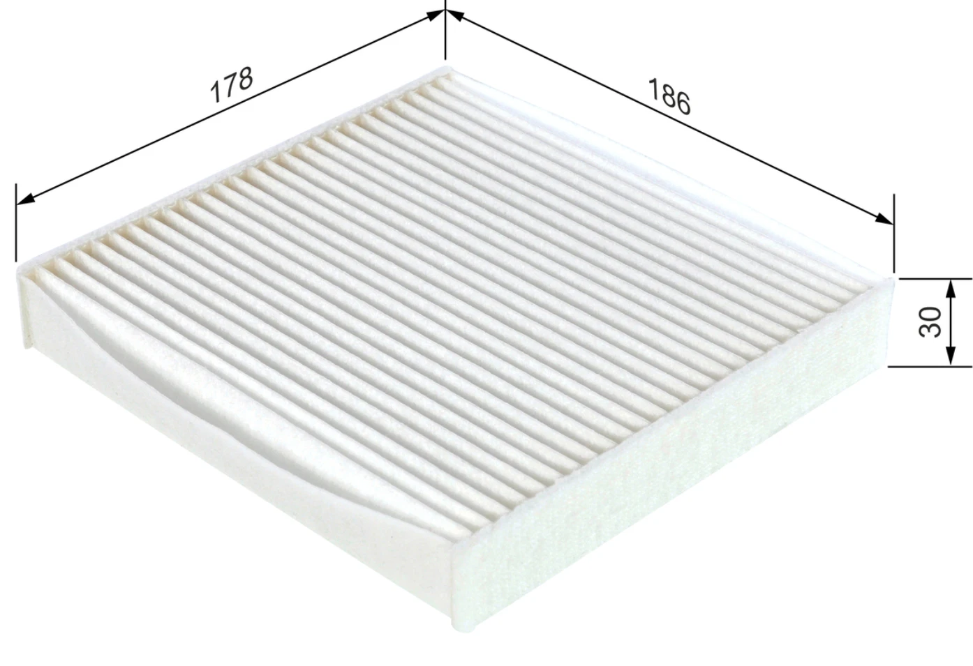 Kabínový filter BOSCH 1 987 432 173
