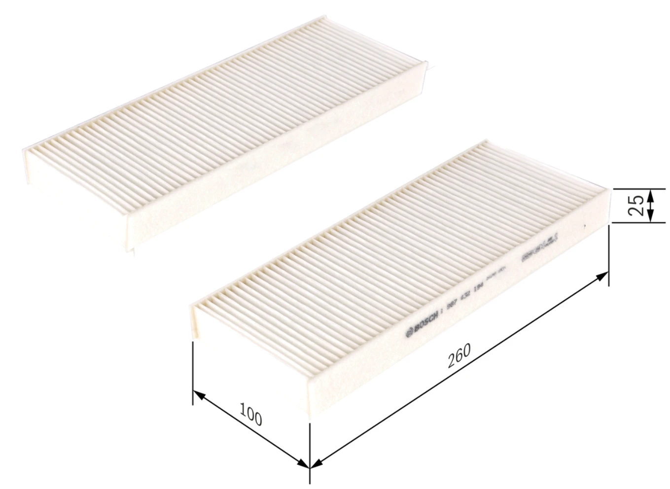 Kabínový filter BOSCH 1 987 432 194