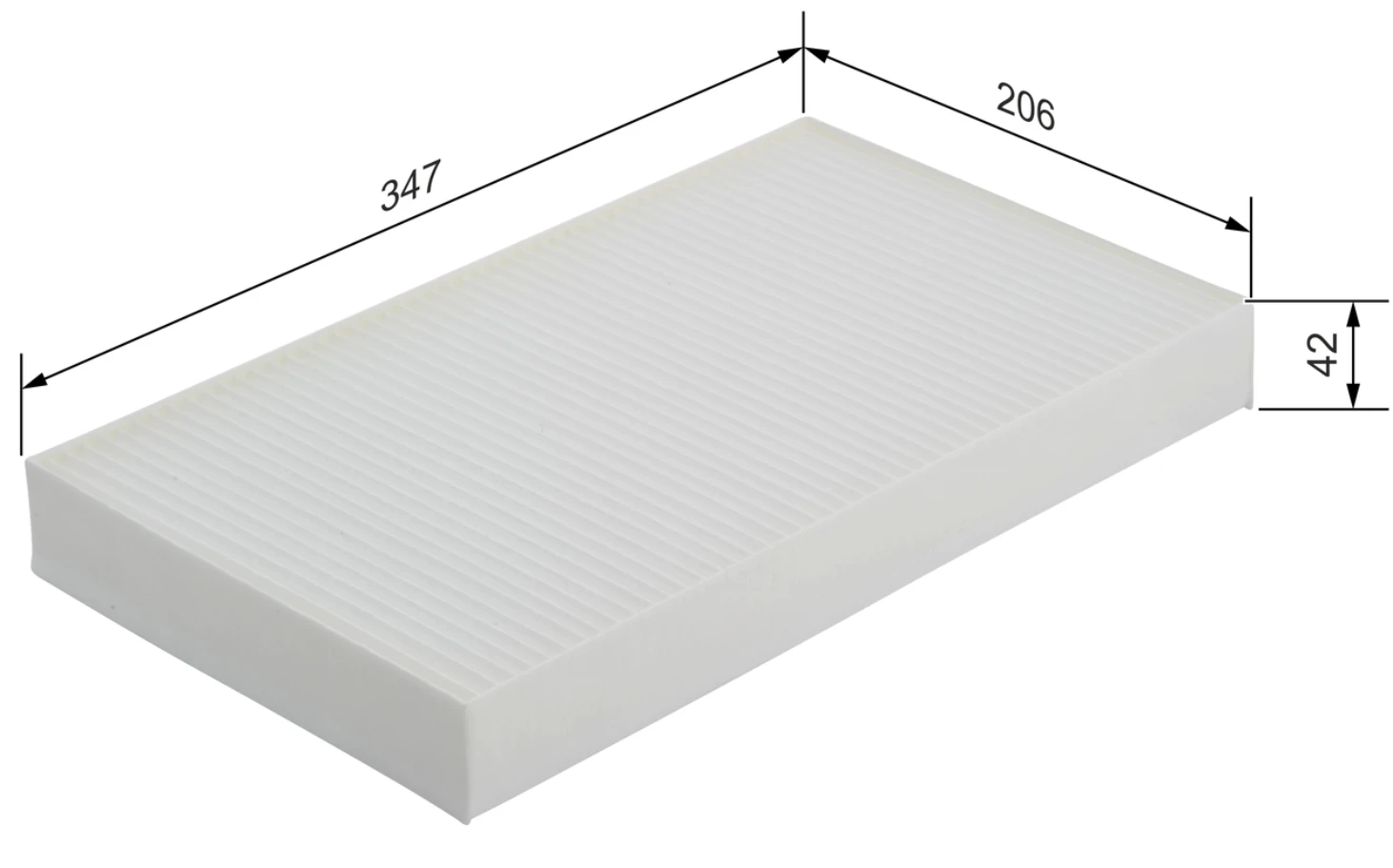Kabínový filter BOSCH 1 987 432 195