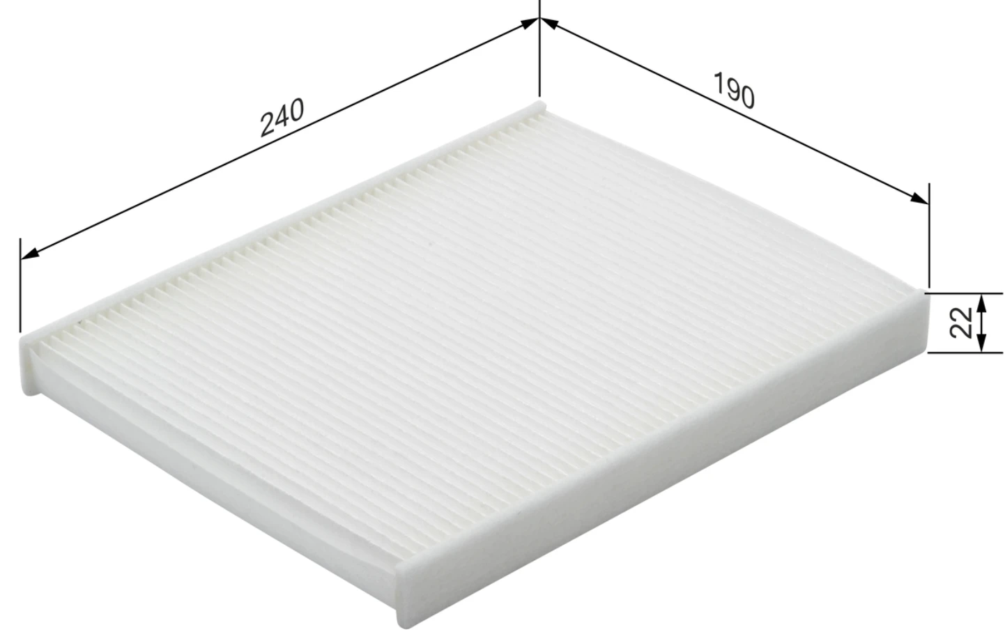 Kabínový filter BOSCH 1 987 432 215