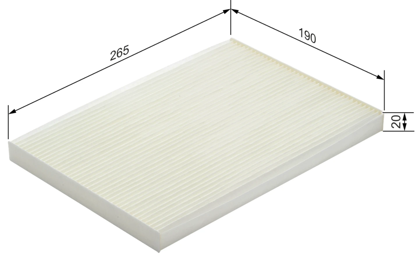Kabínový filter BOSCH 1 987 432 238
