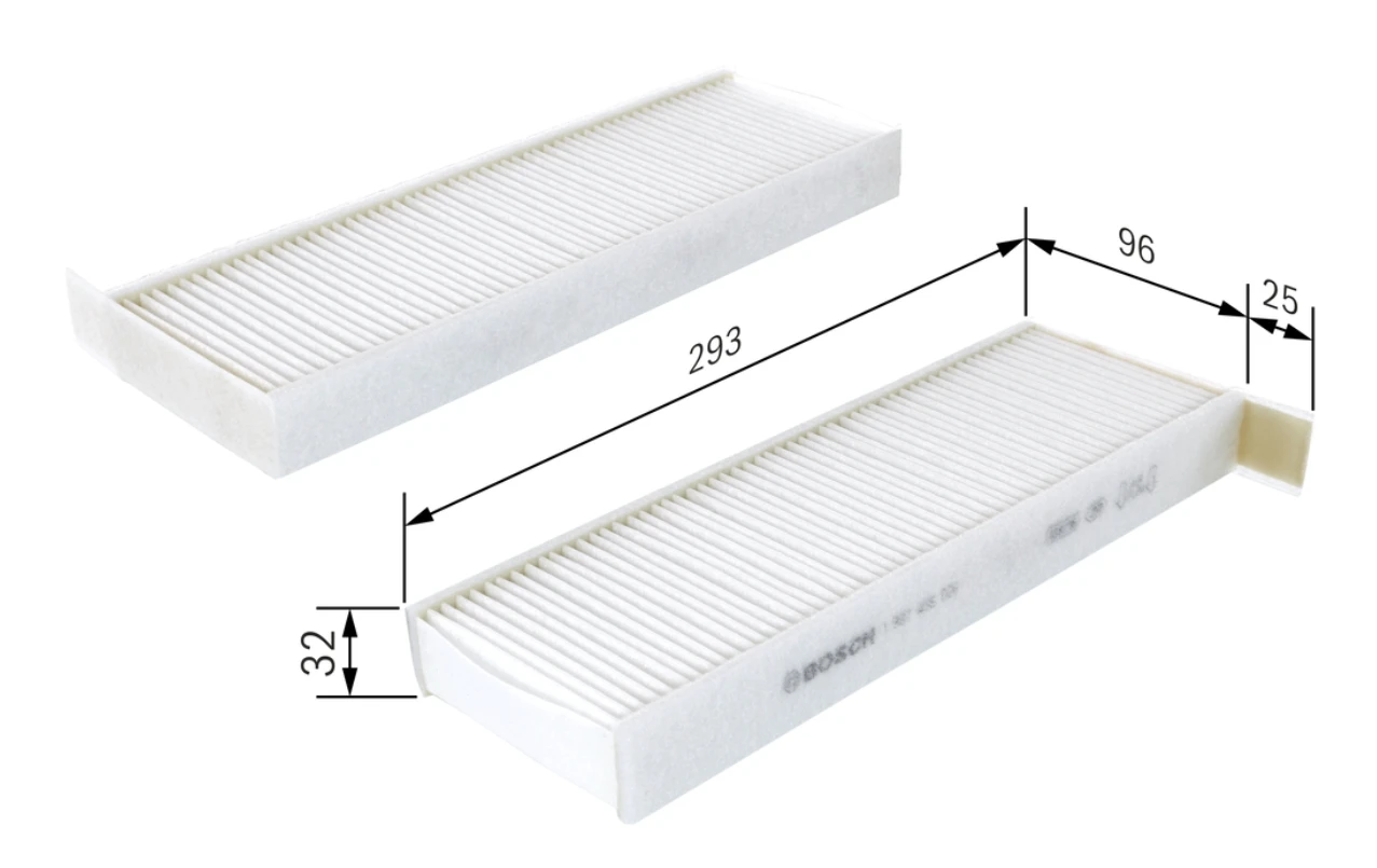Kabínový filter BOSCH 1 987 435 026