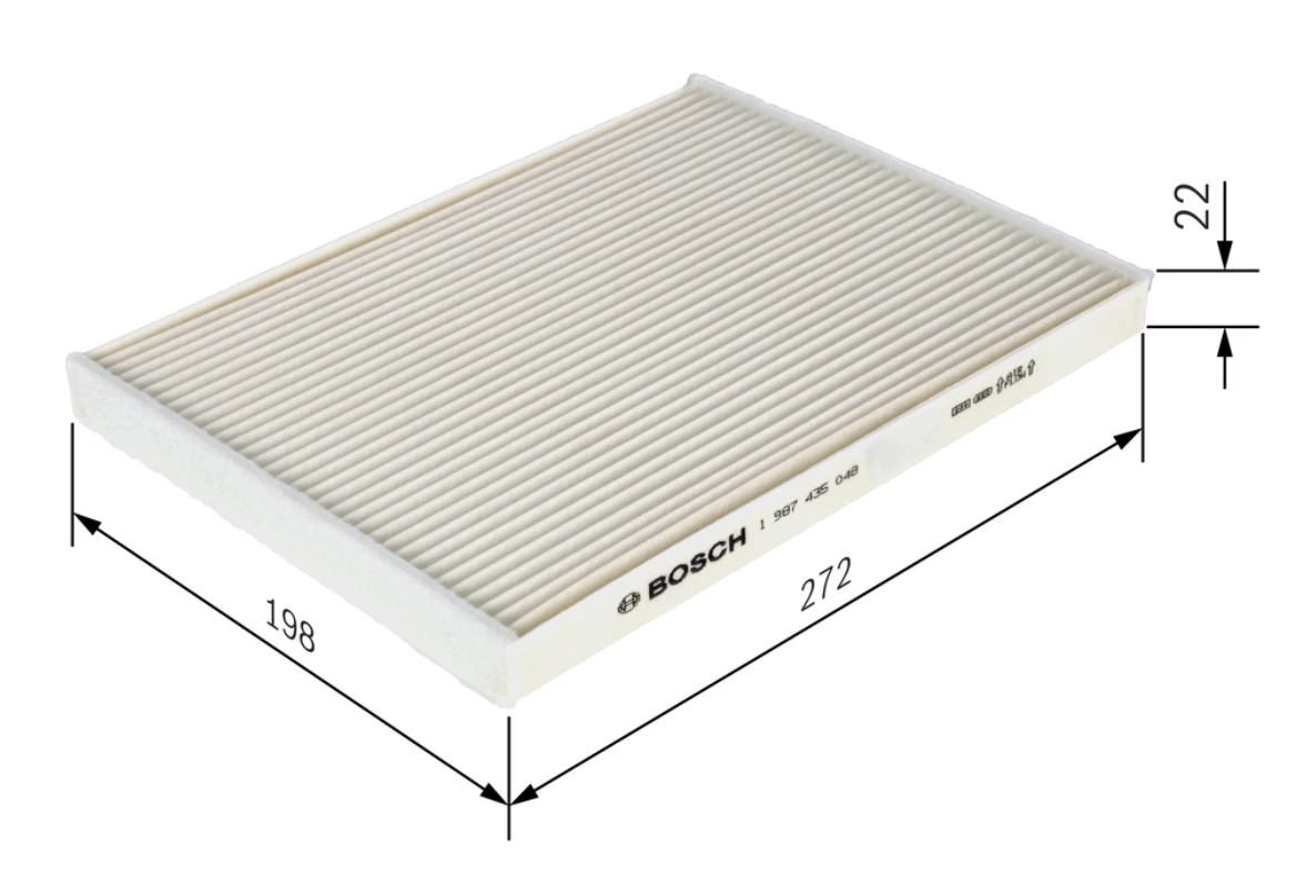 Kabínový filter BOSCH 1 987 435 048