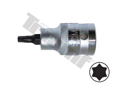 Nástavec Torx v 1/2" hlavici, nevŕtaný, L - 55 mm T55