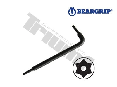 Kľúč Torx "L",  vŕtaný, krátky TX30