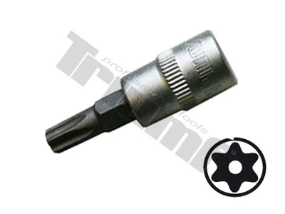 Bit Torx vŕtaný v 3/8" hlavici T 30