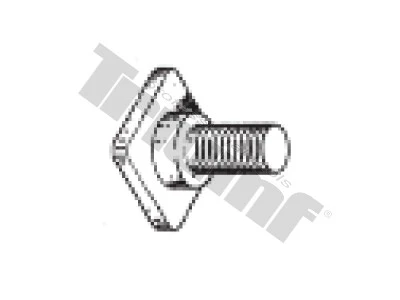 Skrutka M 8 x 23 mm, 4 - hranná hlava