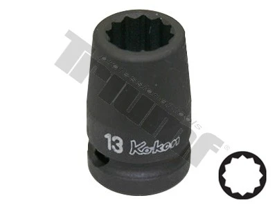 hlavica kovaná 1/2" profil 12-hran 13mm