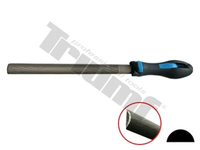Pilník  polguľatý na kov, sek 2 250 mm