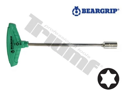 T-rukoväť s hlavicou, L = 230 mm E6