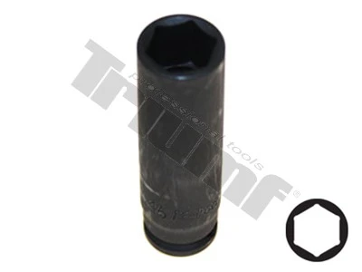 Hlavica kovaná  3/8" profil 6-hran 16mm, dlhá
