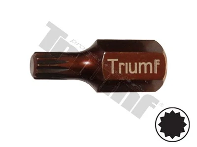 Bit XZN tisíchran, 10 mm driek, dĺžka 30 mm M6