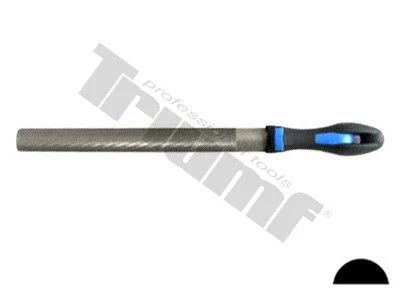 Pilník pologuľatý 250 mm, sek2 + rúčka pk. 26520