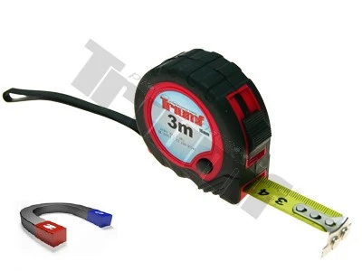 Meter zvinovací s magnetom, veľké číslice 3 m x 16 mm