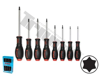 Sada skrutkovačov torx T8 - T40, 8 - dielna