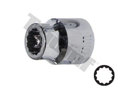 Hlavica 1/4" nízky profil 6 mm