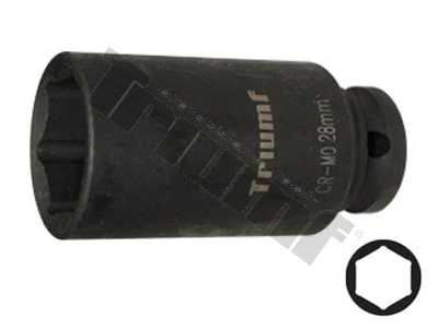 Hlavica kovaná 6 - hranná 1/2" vstup, predĺžená 28 mm