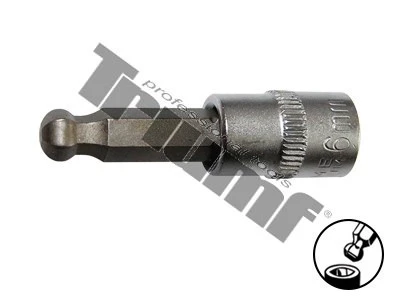 Nadstavec v 1/4" hlavici, typ - inbus s guličkou 6 x 62 mm