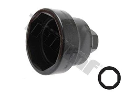 Hlavica na povoľovanie krytky náboja náhon 41mm, 8hr, 80mm