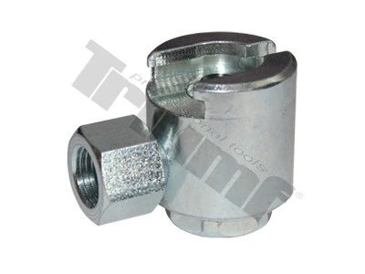 Koncovka  k maznici, vstup závit M10x1, výstup M1+T1, priemer 16mm