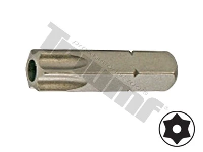 Bit Torx vŕtaný, 8 mm (5/16") driek, dĺžka 30 mm T45