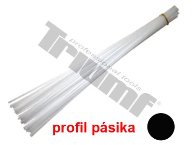 Tyčinka polypropylénová biela, OE 3 mm, 9 m
