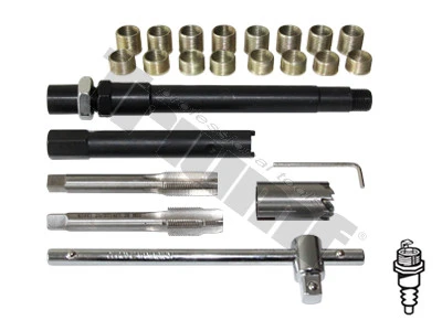 Sada na opravu závitov zapaľovacích sviečok M14 x 1.25 mm, 16 - dielna