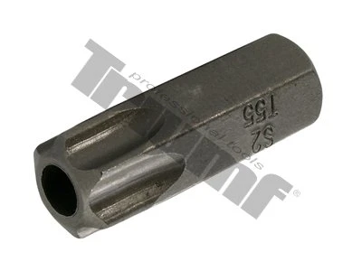 Bit Torx vŕtaný, 10 mm driek, dĺžka 30 mm T55