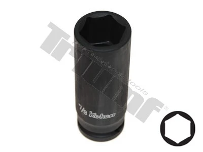 hlavica kovaná  1/2" profil 6-hran 7/8", dlhá