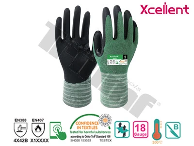 Rukavica pracovná xcellent, 18-931, UHMWPE, mäkčený nitril 8 / M