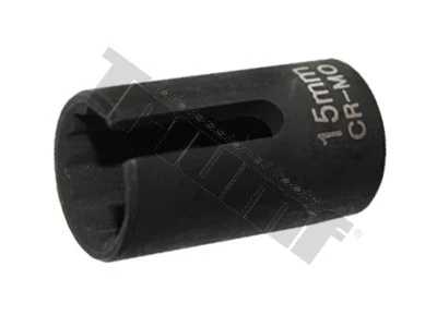 Hlavica 1/2" prerezaná pre lambda sondu 15mm, určená pre Ford
