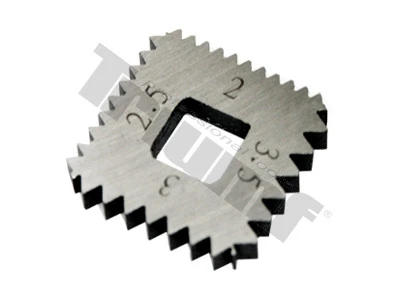 Náhradná čepeľ do prípravku na opravu vonkaších závitov pk 2952 2 x 2,5 x 3 x 3,5 mm