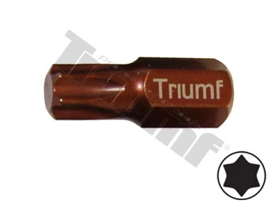 Bit Torx nevŕtaný, 10 mm driek, dĺžka 30 mm T50