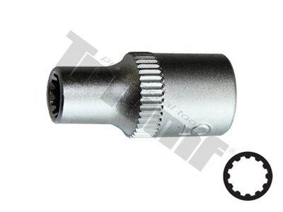 Hlavica 1/4" vstup, univerzálny profil 4 mm