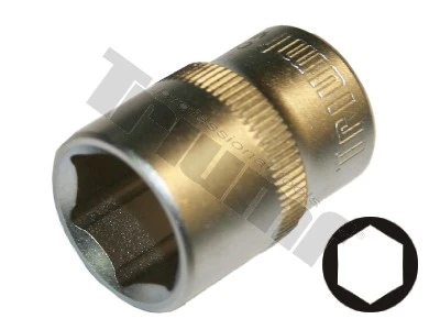 Hlavica 3/8" vstup, 6 - hranná 19 mm