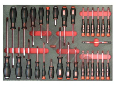 modul skrutkovačov " PROFI 2010 " 43 DIELNY, naplnený