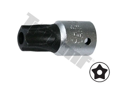 Nadstavec 1/4", 5 - hranný Torx, vŕtaný TS10