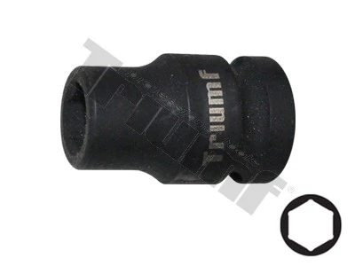 Hlavica kovaná 6 - hranná 1/2" vstup, krátka 10 mm