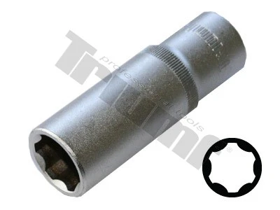 Hlavica 1/4" surface drive predĺžená  6 mm